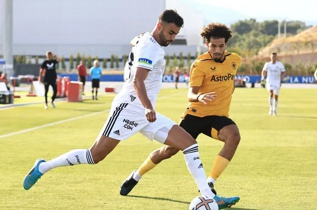 Kara prova! Beşiktaş, Wolverhampton'a 3-0 mağlup oldu