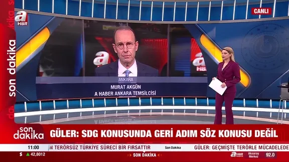 MSB'den SDG'ye uyarı
