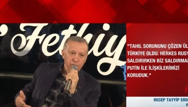 Başkan Erdoğan: "Hedefimiz buğdayı una çevirip fakir Afrika ülkelerine göndermek"