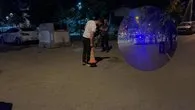 Sokak ortasında kar maskeli dehşet!