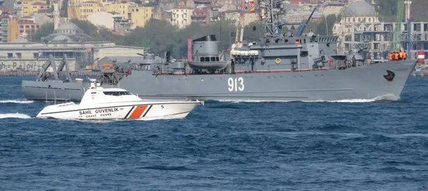 Rus özel ekipleri batan geminin enkazında...