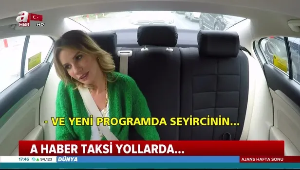 Esra Erol, A Haber Taksi'ye konuk oldu