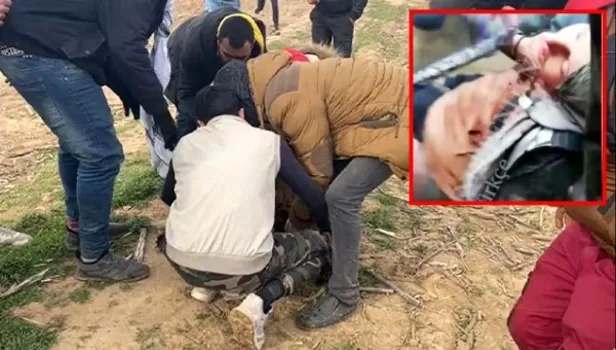 Sınırdan korkunç görüntüler! Yunanistan polisi hamile kadını vurdu...