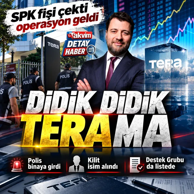 Tera Holdinge operasyon! Polis binaya girdi, İbrahim Bekçiyi gözaltına aldı: Destek Grubunda arama