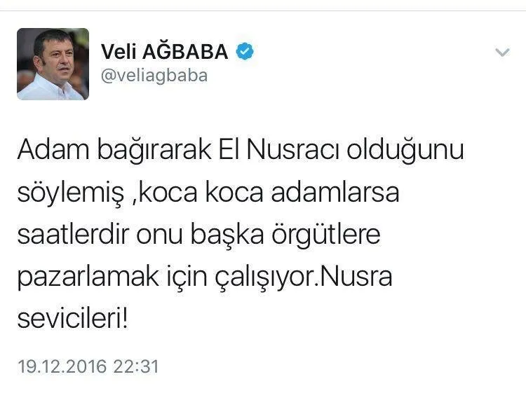 CHP'li Veli Ağbaba'nın FETÖ sevgisi!-1