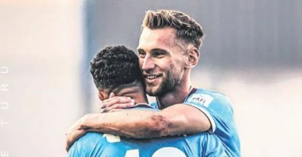 Mısır prensi Trezeguet Slovakya’yı fethetti