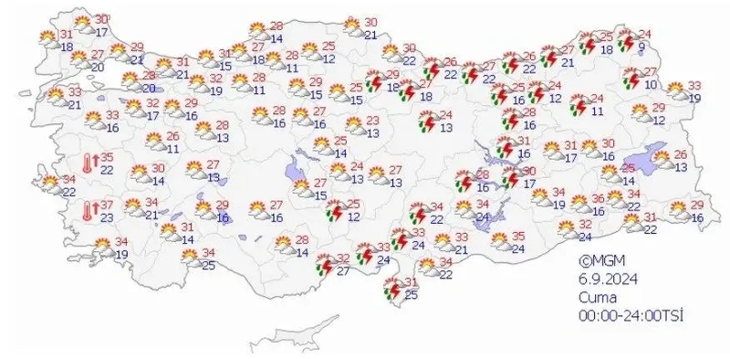 HAVA DURUMU | Meteoroloji'den İstanbul dahil 22 ile sarı kodlu uyarı! O saatlere dikkat-13
