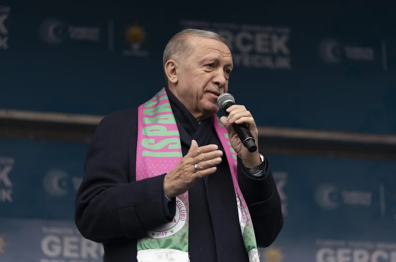 Başkan Erdoğan'dan Isparta mitinginde önemli açıklamalar: Enflasyon düştükçe etkisi işçiye emekliye yansıyacak-7