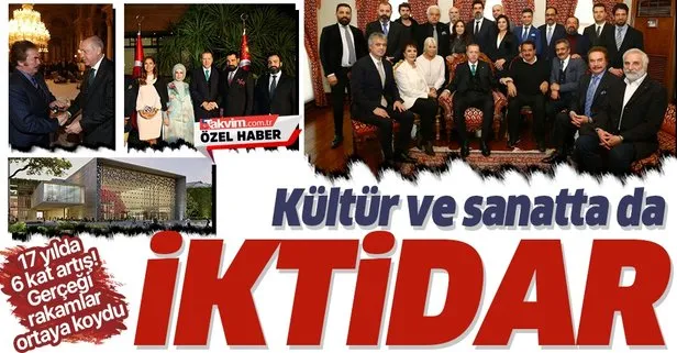 AK Parti döneminde kültür-sanat faaliyetlerinde büyük artış