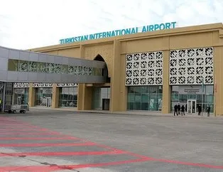 Türkistan Uluslararası Havalimanı hizmete açıldı