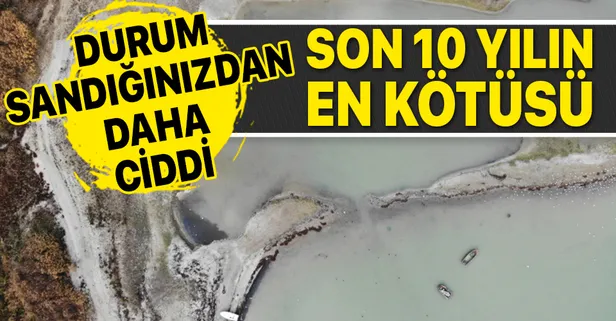 SON DAKİKA: İstanbul'da barajlardaki su oranı son 10 yılın en kötü seviyesine inerken Büyükçekmece Gölü'nde doluluk oranı yüzde 16'ya düştü