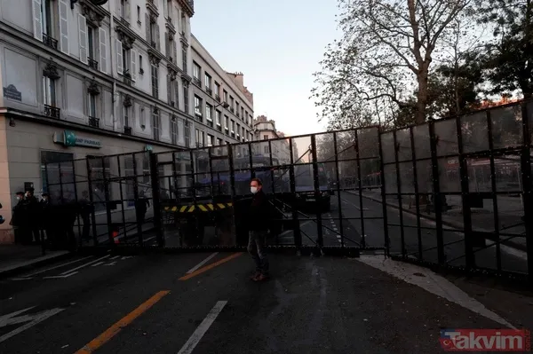 Fransa yangın yeri: Protestocular Merkez Bankasını ateşe verdi - 10