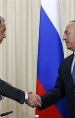 Çavuşoğlu ve Lavrov'dan kritik görüşme