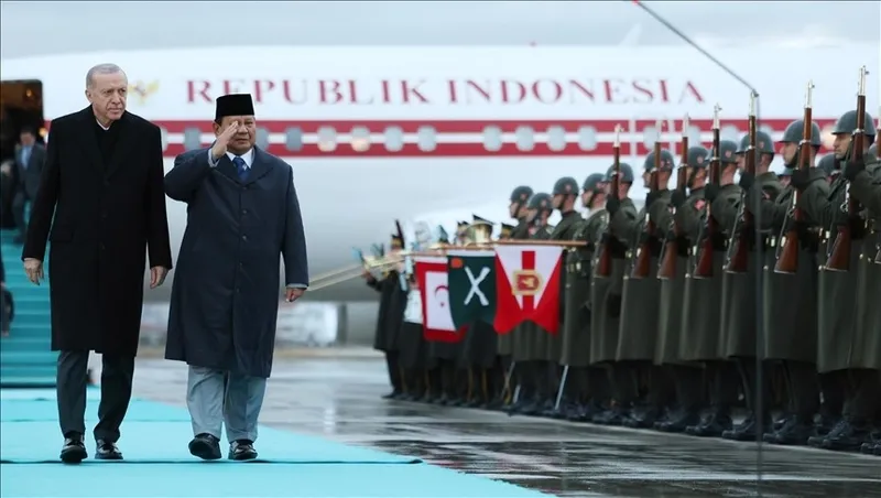 Başkan Recep Tayyip Erdoğan ve Endonezya Cumhurbaşkanı Prabowo Subianto