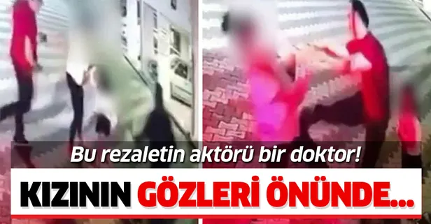 Doktor, boşandığı eşini öldüresiye dövdü!