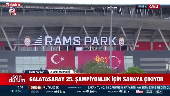 Galatasaray beşinci yıldız için sahada!