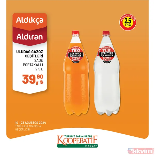 Tarım Kredi'de 59 üründe altın fiyatlar sıralandı! Hafta başı indirimi geldi: 13-23 Ağustos'ta yoğurt, peynir, tereyağı, balık, un... - 34