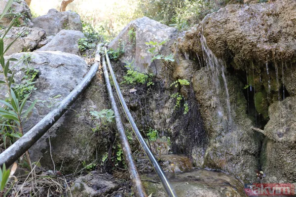 Adeta cennetten bir köşe! Kelebekler Vadisi'ni besleyen şelaleyi kurutan işletmelerin kaçak su kullanmaya devam ettikleri ortaya çıktı - 6