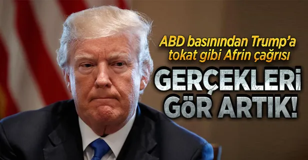 ABD'den Trump'a tokat gibi Suriye çağrısı