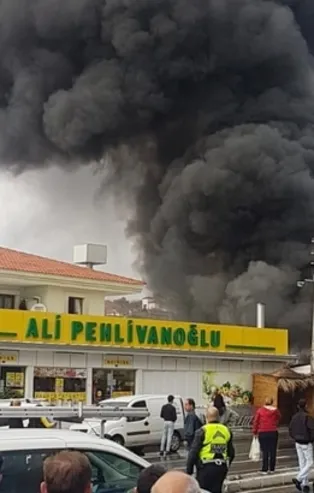 İzmir'de son dakika... Çeşme'de korkutan yangın!