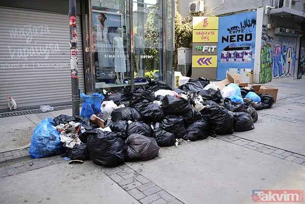 İzmir sokakları çöpten geçilmiyor... Özgür Özel suspus! - 6