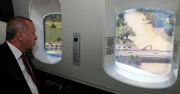 Başkan Erdoğan'dan Ordu'da ziyaret