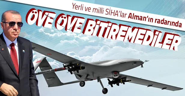 Ülkemizin yerli ve milli gururu SİHA Bayraktar TB2'ye Alman hayran kaldı: Öve öve bitiremediler
