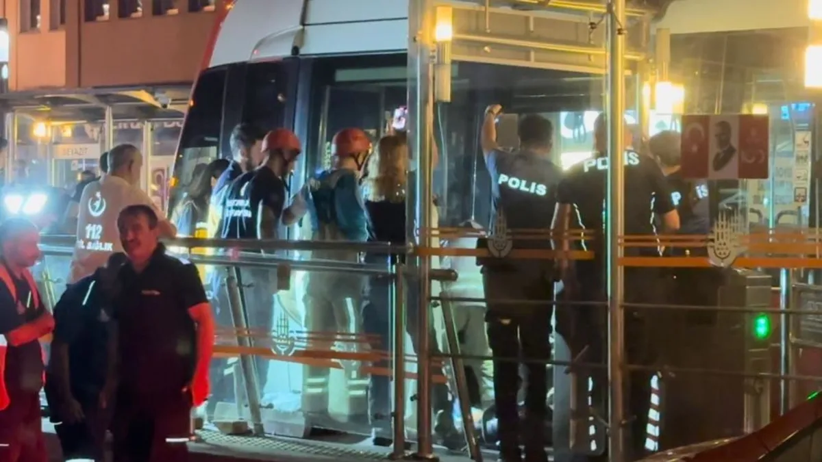 İstanbul'da tramvay faciası: 1 kişi hayatını kaybetti!