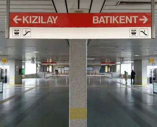 Ankara’da metrosunda intihar