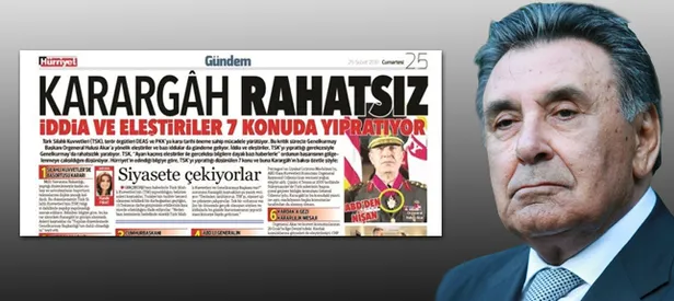 Hürriyet yine haddini aştı