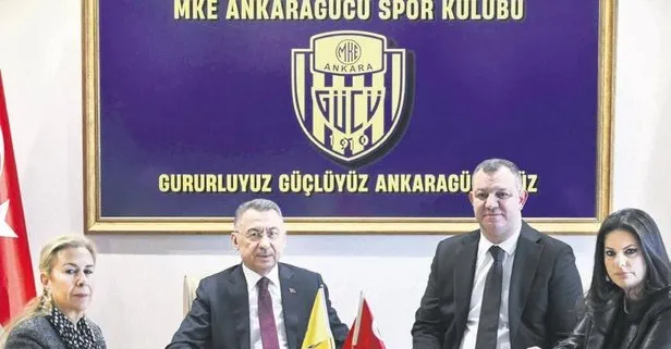 AK Parti Ankara Milletvekili Fuat Oktay, Ankaragücü Kulübü’nü Beştepe Tesisleri’nde ziyaret etti
