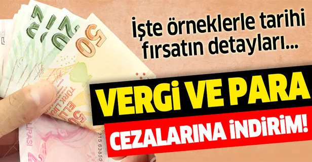 Yapılandırma yasası ile kaçırılmayacak fırsat: Vergi ve para cezalarına indirim geliyor