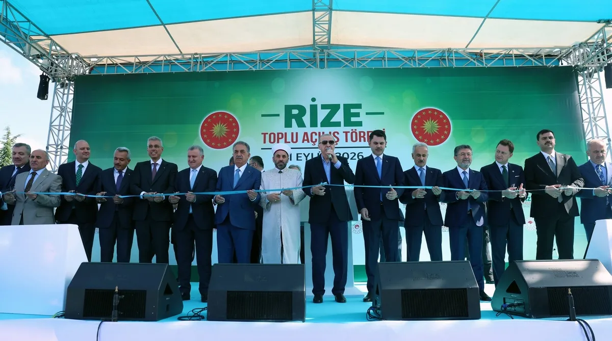 Başkan Erdoğan Rize'deki toplu açılışta konuştu: "Muhalefetin ne dediğiyle, ne yaptığıyla ilgilenmiyoruz"-7
