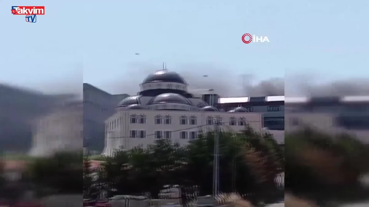 Arnavutköy'de yangın!