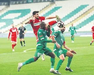 Bursaspor evinde kayıp