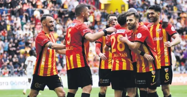 Kayserispor’dan gol şov!