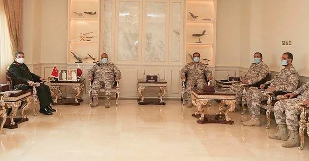 Türkiye ve Katar arasında 'askeri iş birliği ilişkilerini geliştirme' grüşmesi