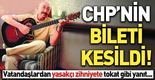 CHP’nin yasakçı zihniyetine karşı çıkan İzmir, Özdemir Erdoğan’a sahip çıktı
