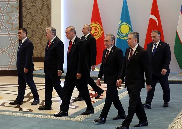 Başkan Erdoğan'dan Türk Devletleri Teşkilatı Devlet ve Hükümet Başkanları 9. Zirvesi'nde önemli açıklamalar-9