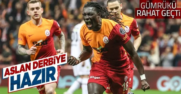 Aslan ’Gümrük’ü geçti! Galatasaray 2-0 Fatih Karagümrük MAÇ SONUCU ÖZET