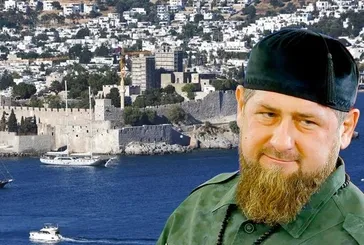 Çeçen lider Kadirov Bodrum'da boğulma tehlikesi geçirdi!