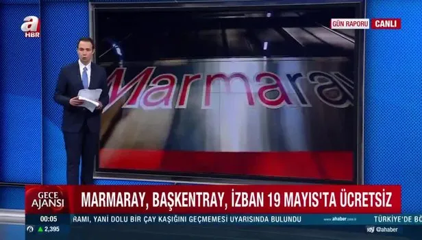 Bakanlık duyurdu! Marmaray, Başkentray ve İZBAN trenleri 19 Mayıs'ta ücretsiz hizmet verecek