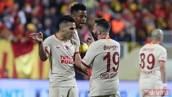 Göztepe maçında Galatasaray kaptanları birbirinin üzerine yürüdü! - 4