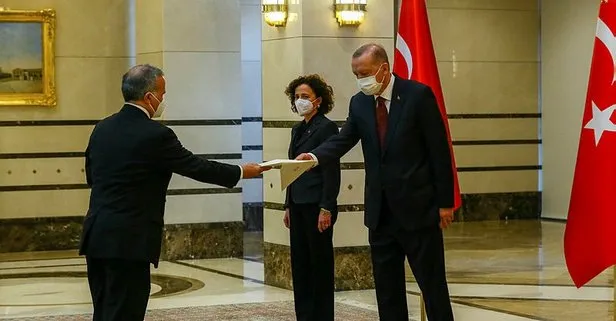 Başkan Erdoğan’dan Cumhurbaşkanlığı Külliyesi’nde peş peşe önemli kabuller