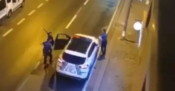 Önce annesini bıçakladı sonra polislere saldırdı