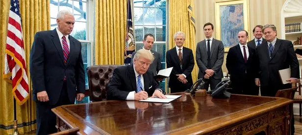 Trump imzaladı! ABD oradan çekiliyor