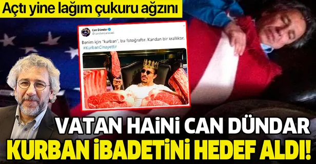 Firari Dündar bu kez Kurban ibadetini hedef aldı