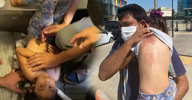 Metro istasyonda saçları yürüyen merdivene sıkışan kızın son durumu