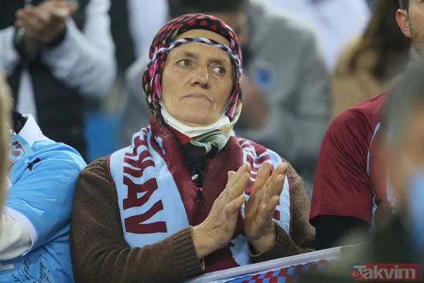 Lider Trabzon'a taraftarından tam destek! Trabzonspor - Gaziantep FK maçından renkli görüntüler... - 5