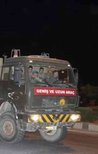 Son dakika: TSK'dan Suriye'ye askeri sevkiyat